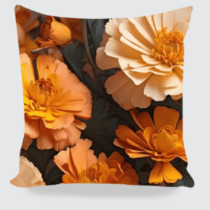 Marigold Dreams Pillow Cover